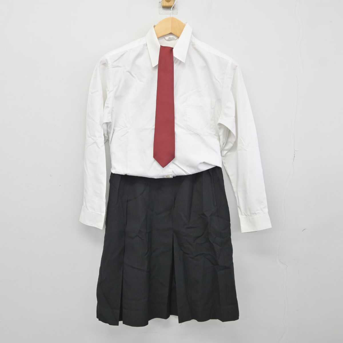 【中古】香川県 善通寺第一高等学校 女子制服 4点 (ブレザー・シャツ・スカート) sf045754