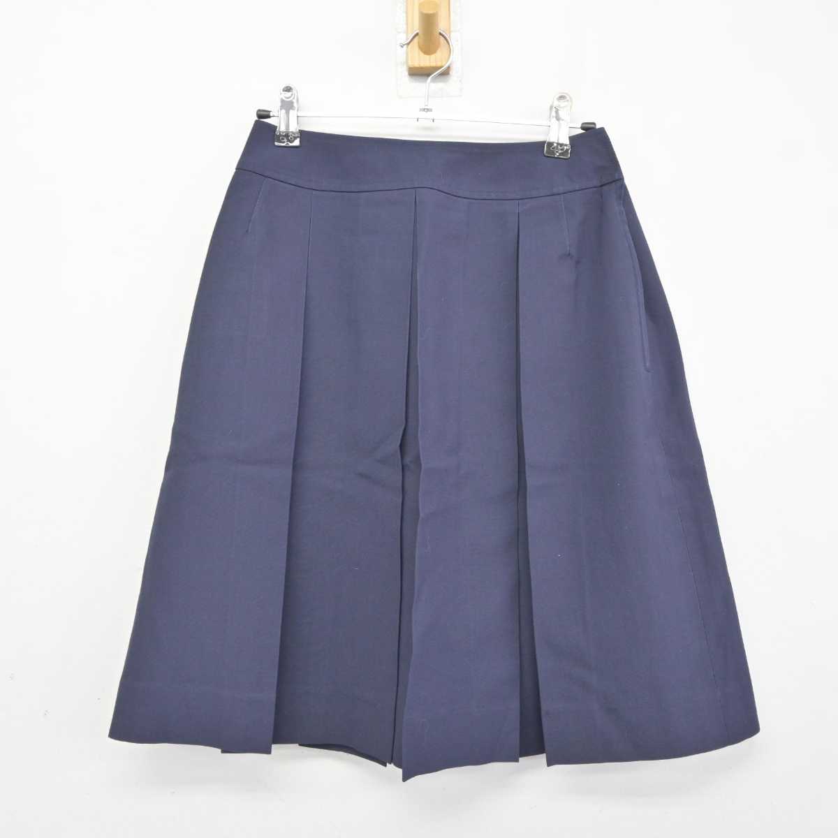 【中古】埼玉県 与野高等学校 女子制服 3点 (ベスト・シャツ・スカート) sf045763