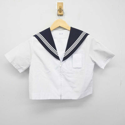 【中古】愛知県 木曽川中学校 女子制服 2点 (セーラー服・スカート) sf045771