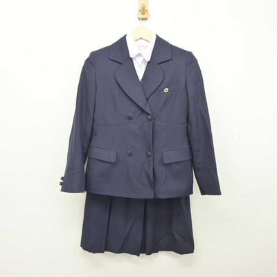 【中古】埼玉県 坂戸高等学校 女子制服 5点 (ブレザー・ベスト・シャツ・スカート) sf045778