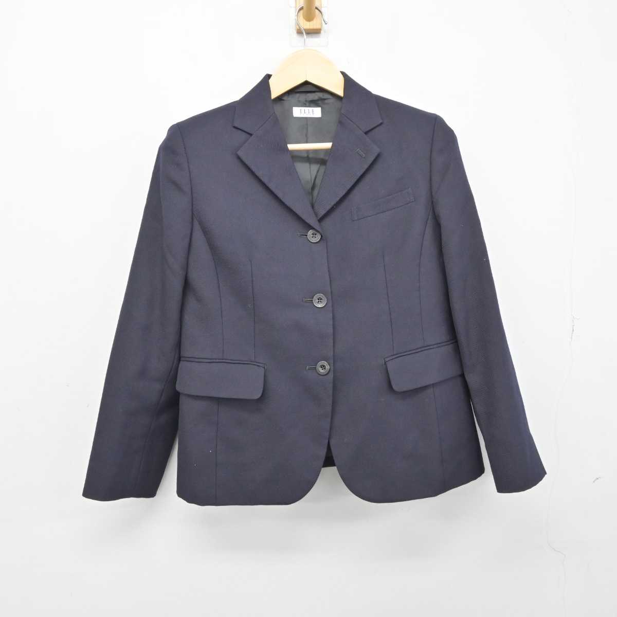 【中古】福岡県 中村学園女子高等学校 女子制服 5点 (ブレザー・スカート・スカート) sf045780