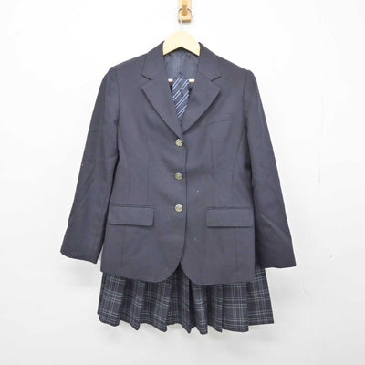 【中古】東京都 荻窪高等学校 女子制服 3点 (ブレザー・スカート) sf045782