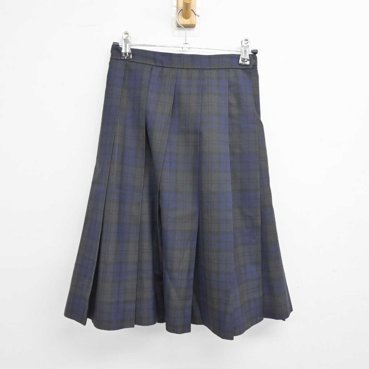 【中古】神奈川県 柏ケ谷中学校 女子制服 3点 (ブレザー・シャツ・スカート) sf045789