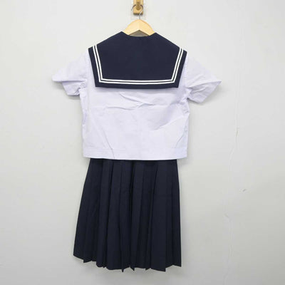 【中古】愛知県 知立中学校 女子制服 2点 (セーラー服・スカート) sf045801