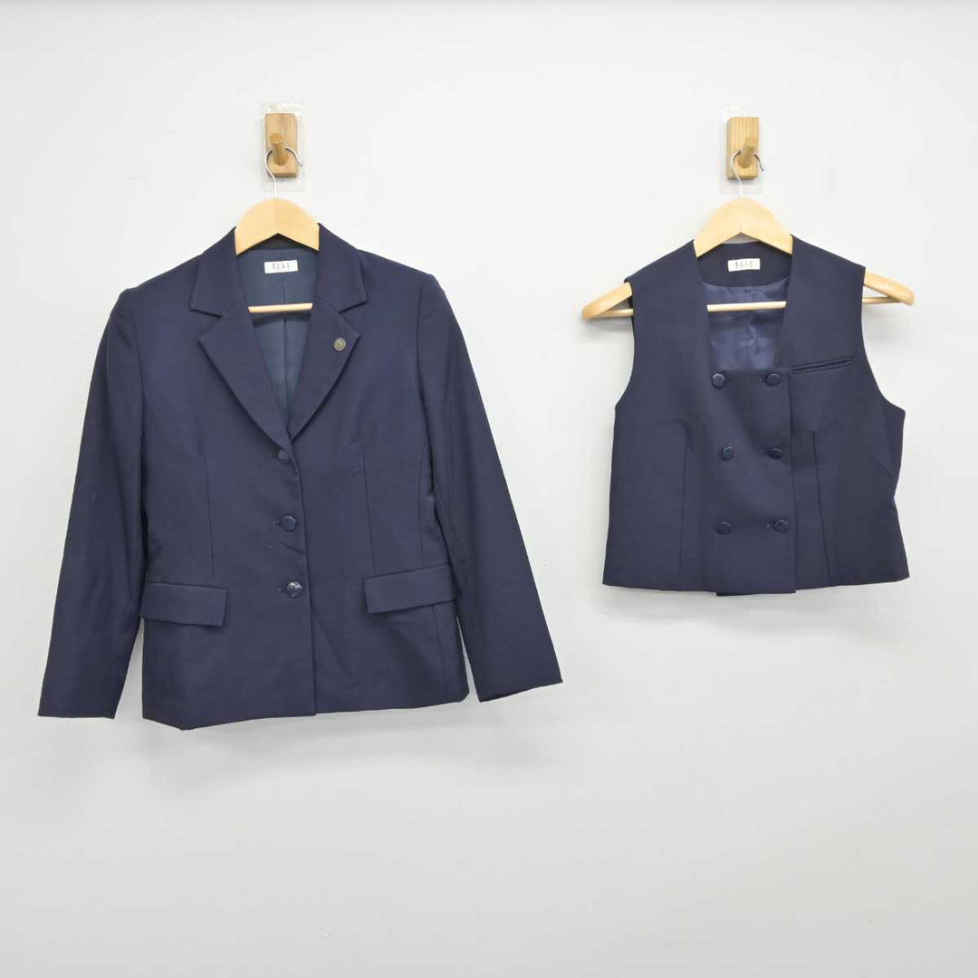 中古】埼玉県 川越女子高等学校 女子制服 3点 (ブレザー・ベスト 中古】埼玉県 川越女子高等学校 女子制服 3点 (ブレザー・ベスト