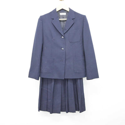 【中古】埼玉県 白幡中学校 女子制服 3点 (ブレザー・ベスト・スカート) sf045818