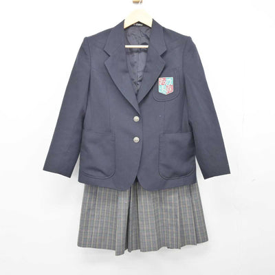 【中古】京都府 西京極中学校 女子制服 2点 (ブレザー・スカート) sf045848