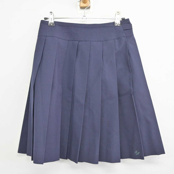 中古】千葉県 市川東高等学校 女子制服 2点 (ベスト・スカート) sf045860 | 中古制服通販パレイド