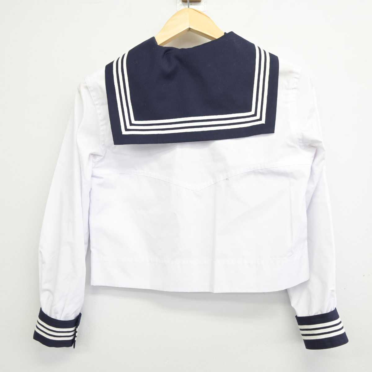 【中古】東京都 十文字中学校 女子制服 3点 (ニット・セーラー服) sf045917