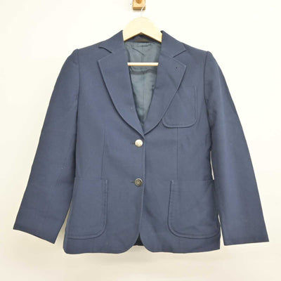 【中古】神奈川県 稲田中学校 女子制服 2点 (ブレザー・ニット) sf045928