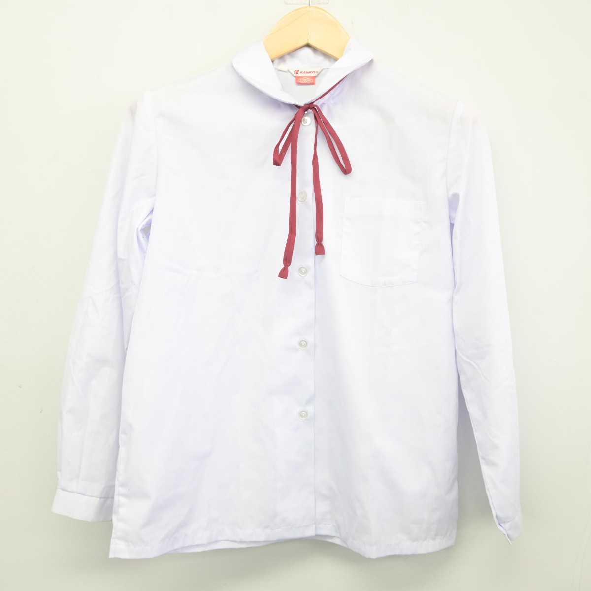 【中古】千葉県 蘇我中学校 女子制服 5点 (ブレザー・ベスト・シャツ・スカート) sf045941