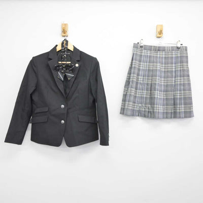 【中古】三重県 桜丘中学校 女子制服 4点 (ブレザー・スカート) sf045943