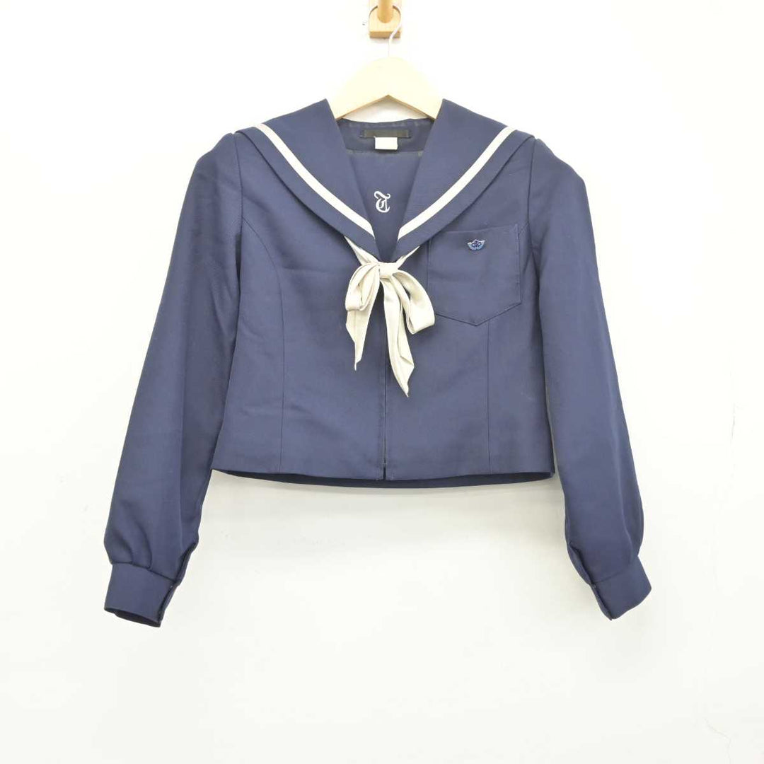 【中古】愛知県 豊田南高等学校 女子制服 4点 (セーラー服・スカート) sf045954 | 中古制服通販パレイド