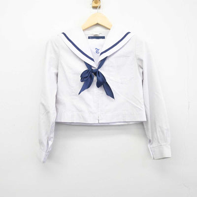 【中古】愛知県 豊田南高等学校 女子制服 3点 (セーラー服・スカート) sf045955