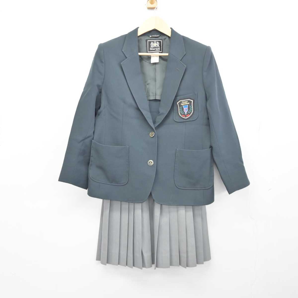 【中古】岐阜県 中京高等学校 女子制服 2点 (ブレザー・スカート) sf045962