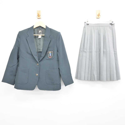 【中古】岐阜県 中京高等学校 女子制服 2点 (ブレザー・スカート) sf045962