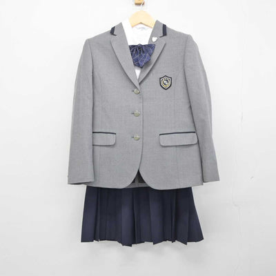 【中古】東京都 山脇学園中学校 女子制服 5点 (ブレザー・シャツ・スカート) sf045976