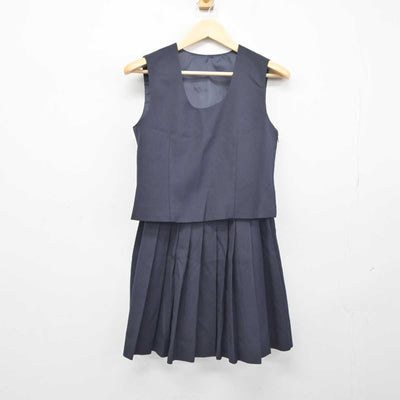 【中古】東京都 清瀬中学校 女子制服 3点 (ブレザー・ベスト・スカート) sf045981