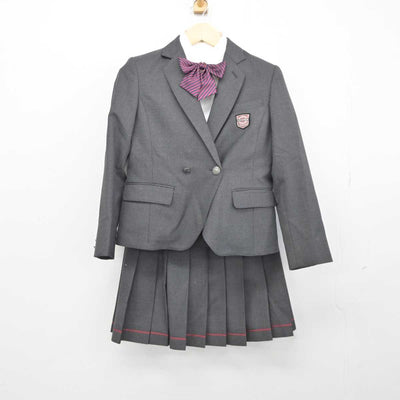 【中古】東京都 桜美林高等学校 女子制服 4点 (ブレザー・シャツ・スカート) sf045986