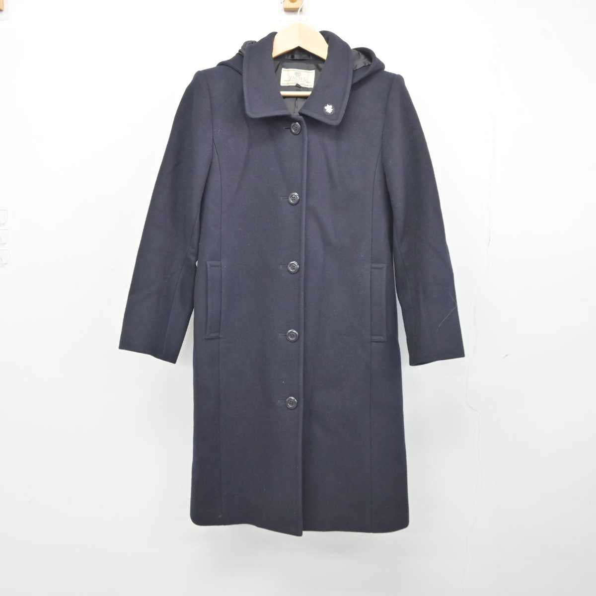 【中古】北海道 函館白百合学園中学高等学校 女子制服 1点 (コート) sf045998