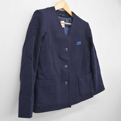 【中古】広島県 広島皆実高等学校 女子制服 1点 (コート) sf046005