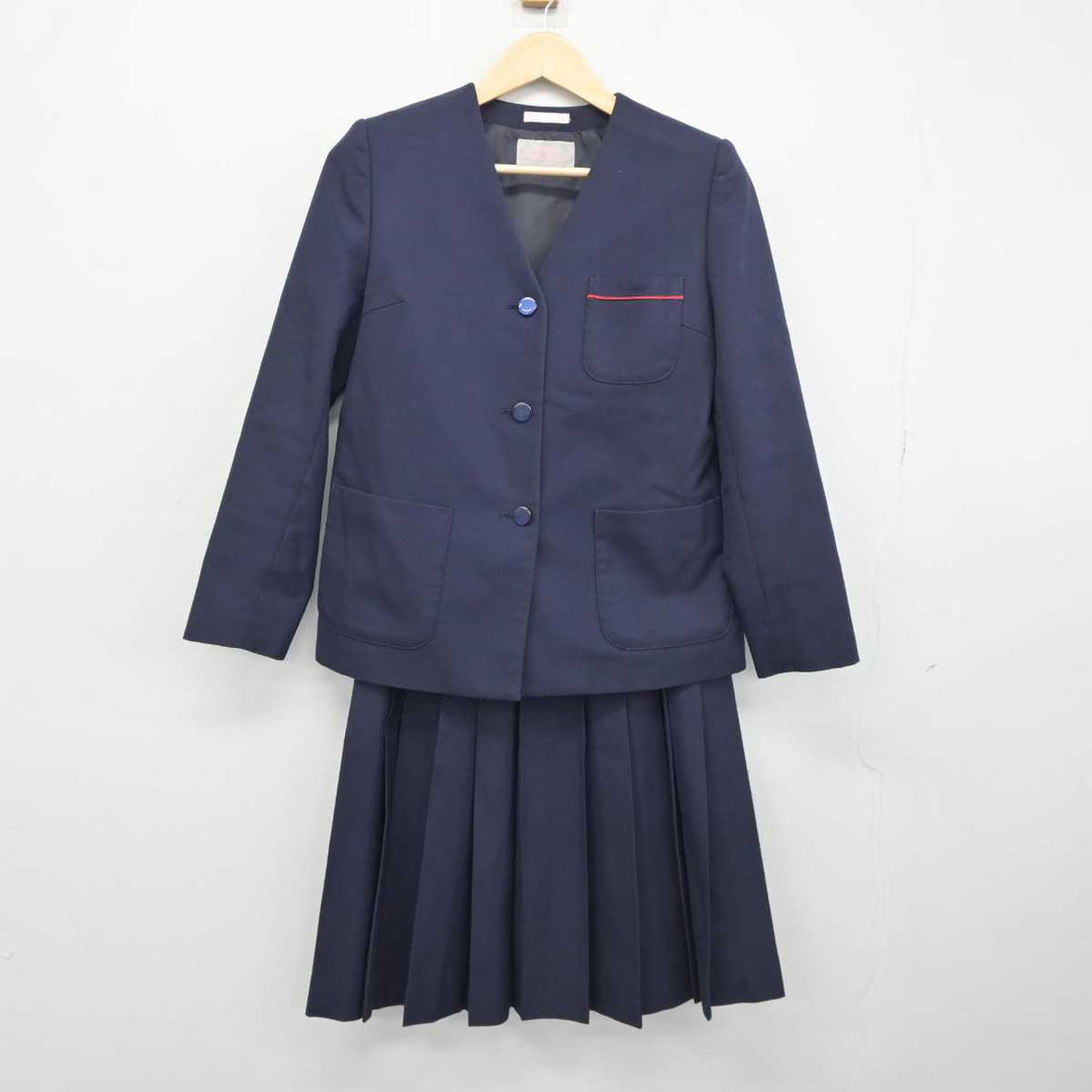 【中古】群馬県 渋川中学校 女子制服 3点 (ブレザー・ベスト・スカート) sf046021 | 中古制服通販パレイド