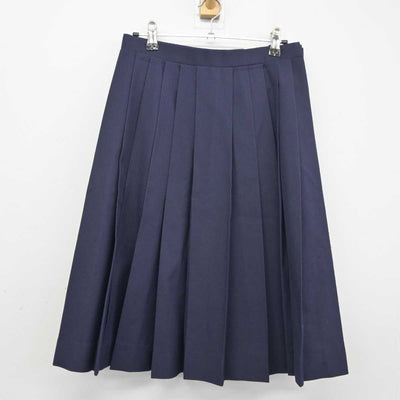 【中古】群馬県 渋川中学校 女子制服 3点 (ブレザー・ベスト・スカート) sf046021