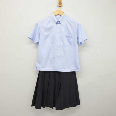 【中古】熊本県 千原台高等学校 女子制服 2点 (シャツ・スカート) sf046060