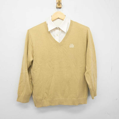 【中古】香川県 坂出第一高等学校 女子制服 3点 (ニット・シャツ) sf046066