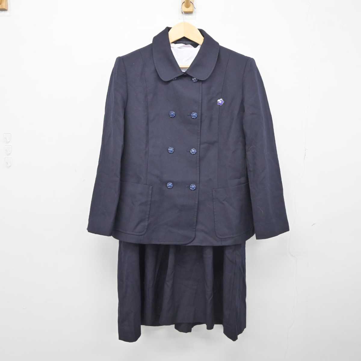 【中古】宮城県 尚絅学院中学校高等学校 女子制服 3点 (ブレザー・シャツ・ジャンパースカート) sf046069