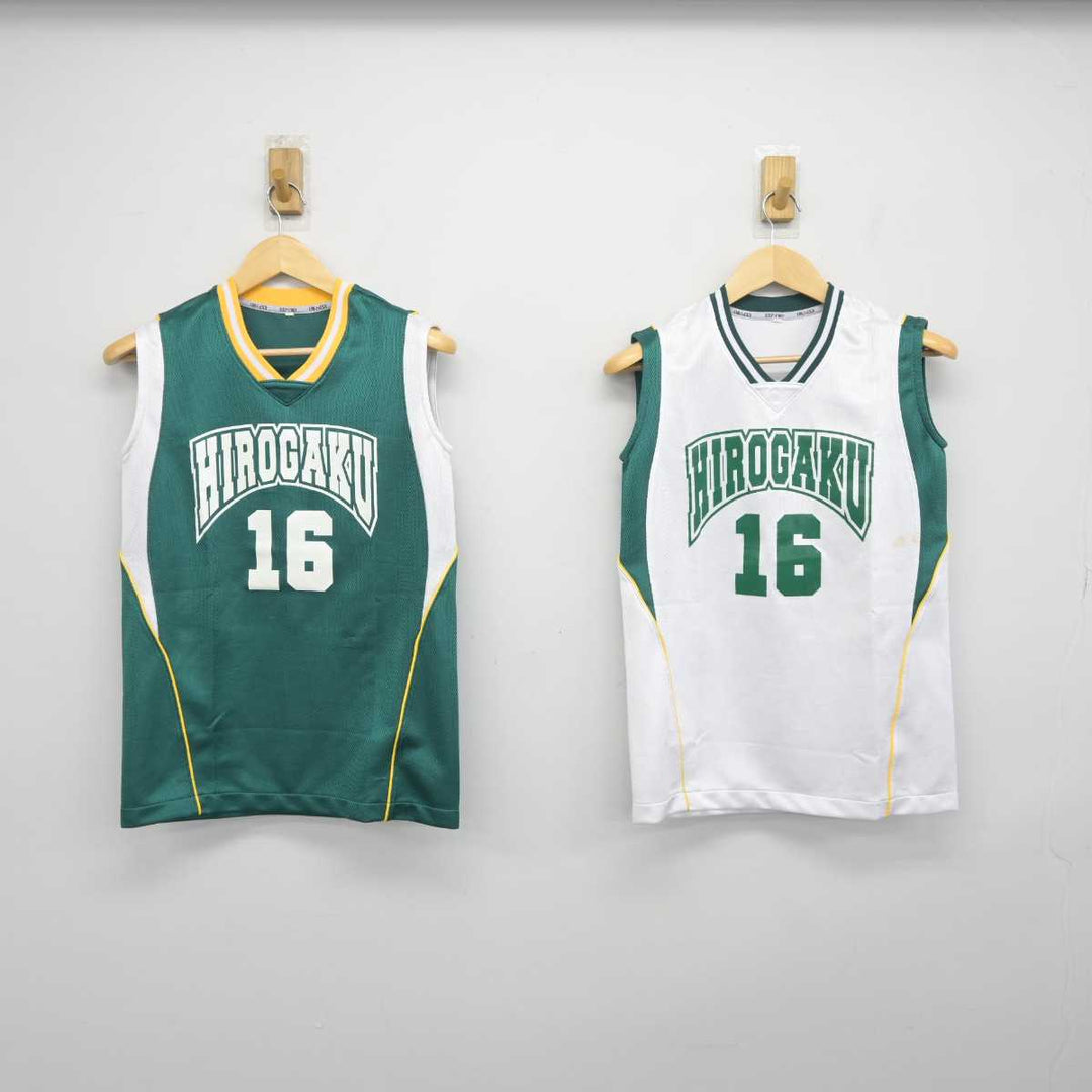 朋優学院高等学校バスケットボールユニフォームとビブス