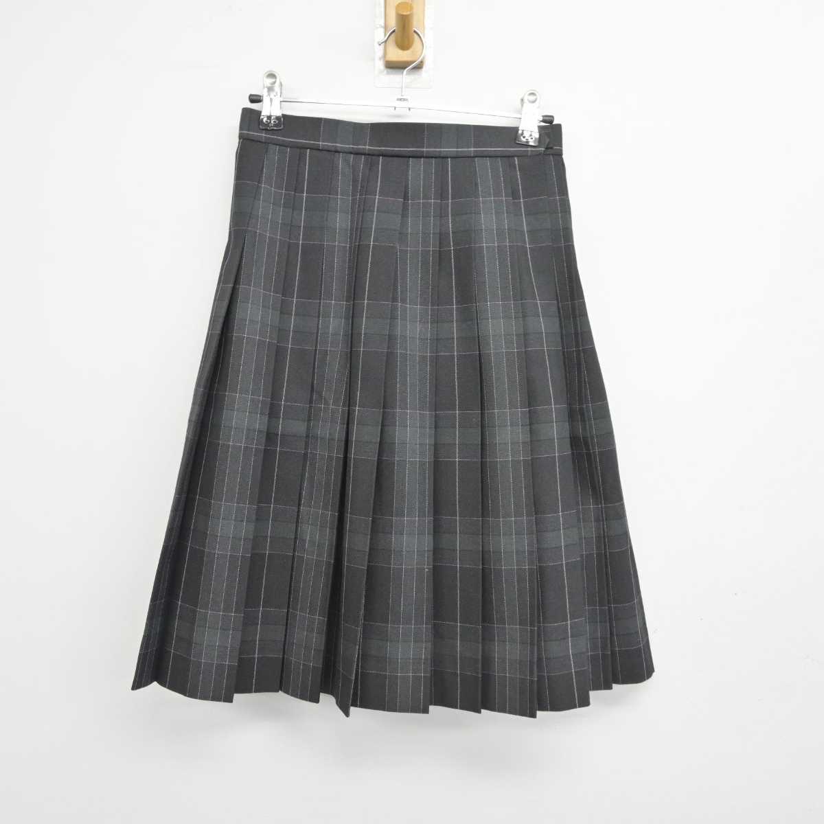 【中古】東京都 調布市立第七中学校 女子制服 2点 (ニット・スカート) sf046079