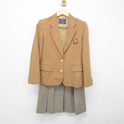 【中古】長崎県 長崎商業高等学校 女子制服 2点 (ブレザー・スカート) sf046088