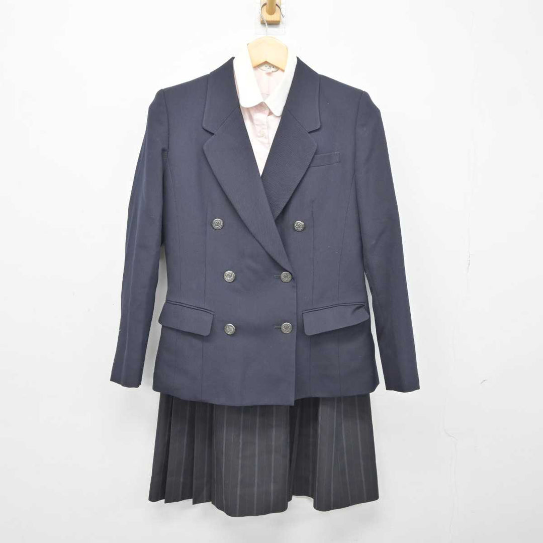 【中古】埼玉県 久喜高等学校 女子制服 4点 (ブレザー・ニット・シャツ・スカート) sf046101 | 中古制服通販パレイド