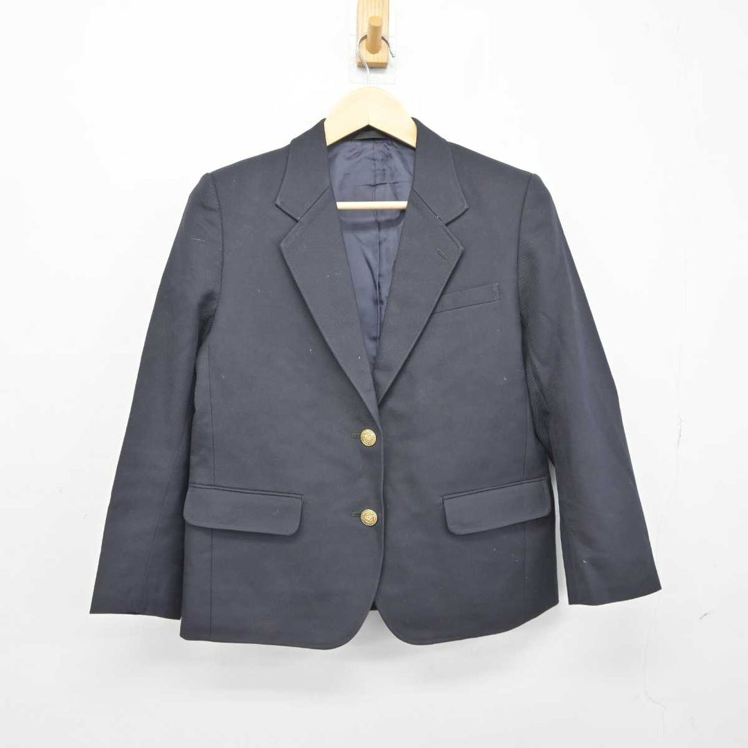 【中古】神奈川県 横浜市立岡野中学校 女子制服 3点 (ブレザー・スカート) sf046120