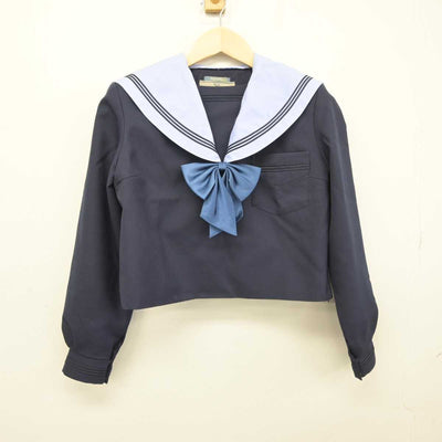 【中古】大阪府 東大阪市立玉川中学校 女子制服 3点 (セーラー服・スカート) sf046124