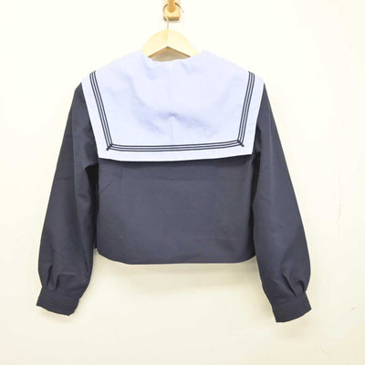 【中古】大阪府 東大阪市立玉川中学校 女子制服 3点 (セーラー服・スカート) sf046124