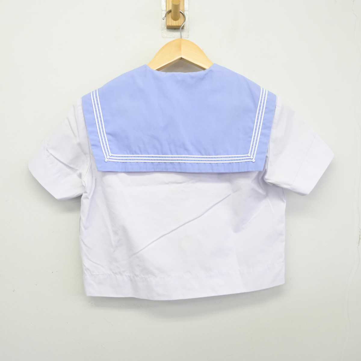 【中古】大阪府 東大阪市立玉川中学校 女子制服 2点 (セーラー服・スカート) sf046128