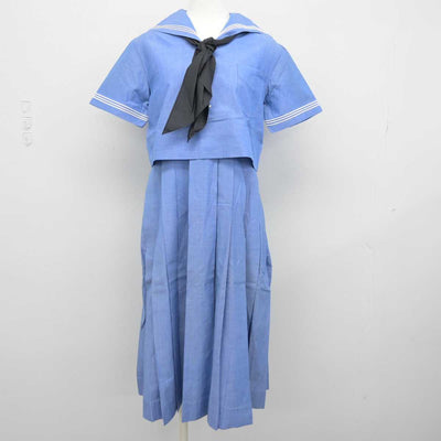 【中古】福岡県 福岡女学院高等学校 女子制服 3点 (セーラー服・ジャンパースカート) sf046131