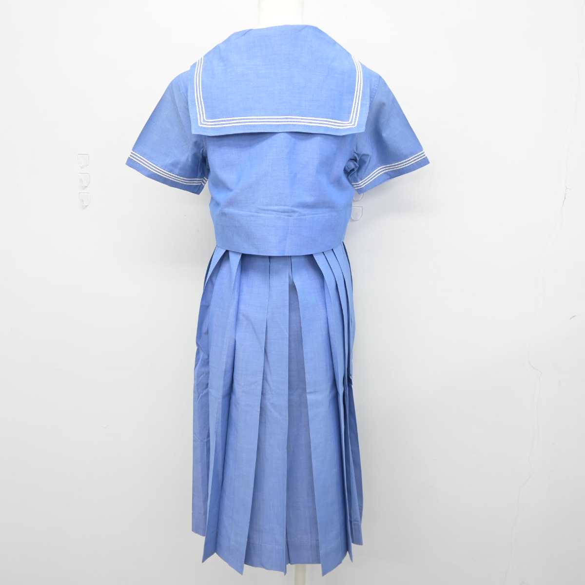 【中古】福岡県 福岡女学院高等学校 女子制服 3点 (セーラー服・ジャンパースカート) sf046131