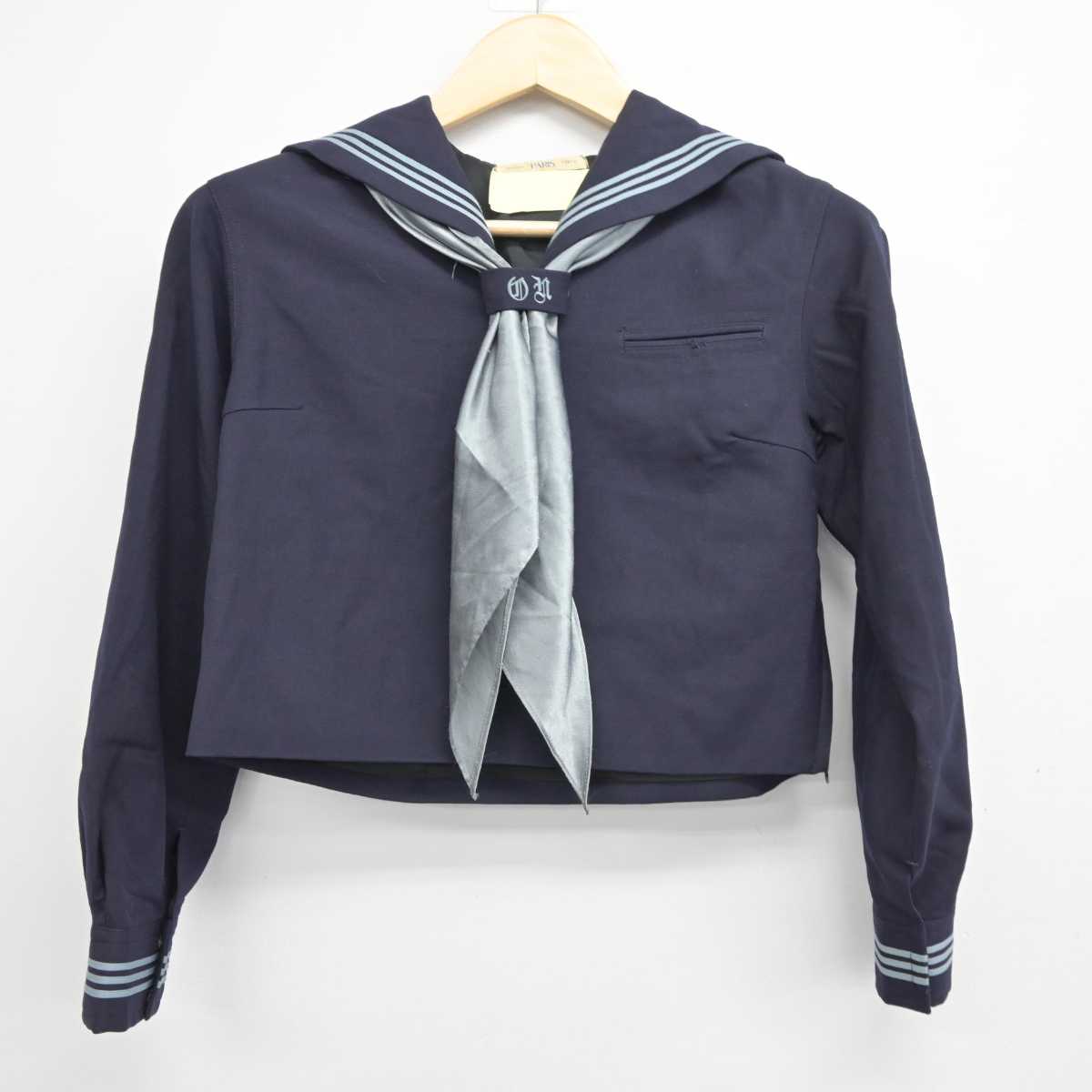 【中古】東京都 大妻中野中学校 女子制服 3点 (セーラー服・ジャンパースカート) sf046144