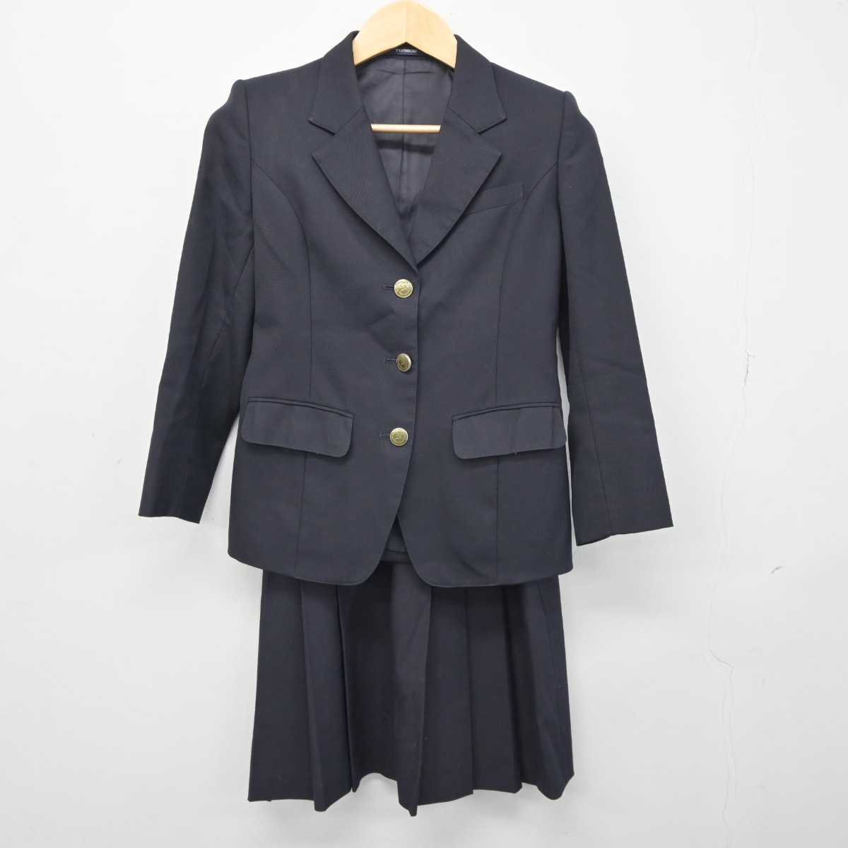 【中古】東京都 日本大学第一高等学校 女子制服 2点 (ブレザー・スカート) sf046152