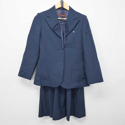 【中古】北海道 北海道帯広柏葉高等学校 女子制服 5点 (ブレザー・ベスト・スカート) sf046154