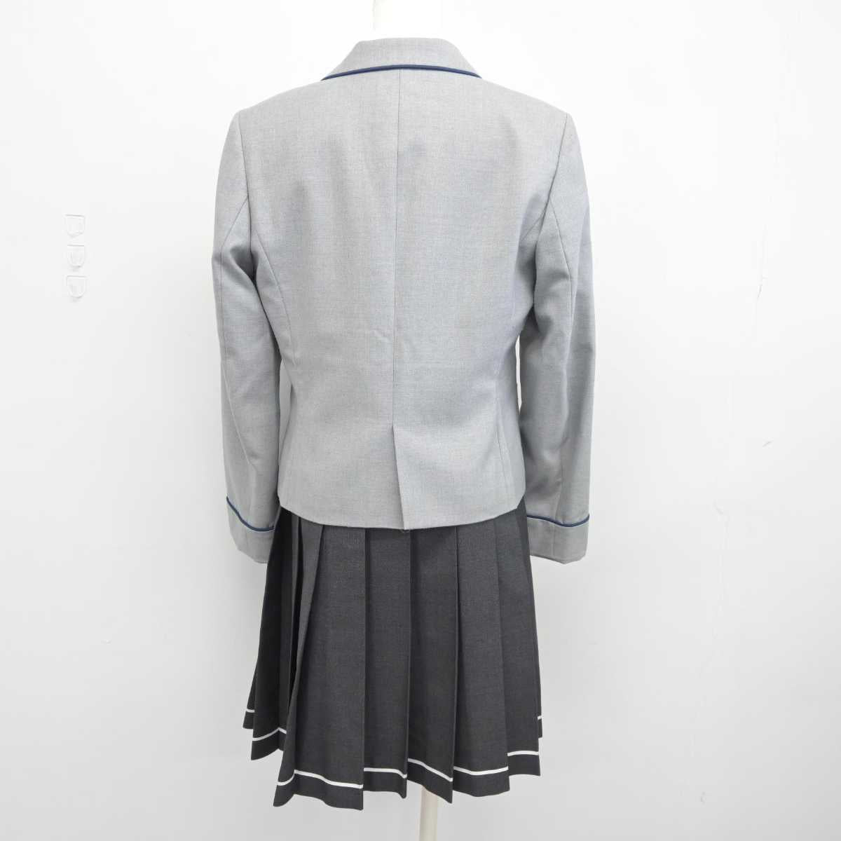 【中古】広島県 進徳女子高等学校 女子制服 3点 (ブレザー・シャツ・スカート) sf046161