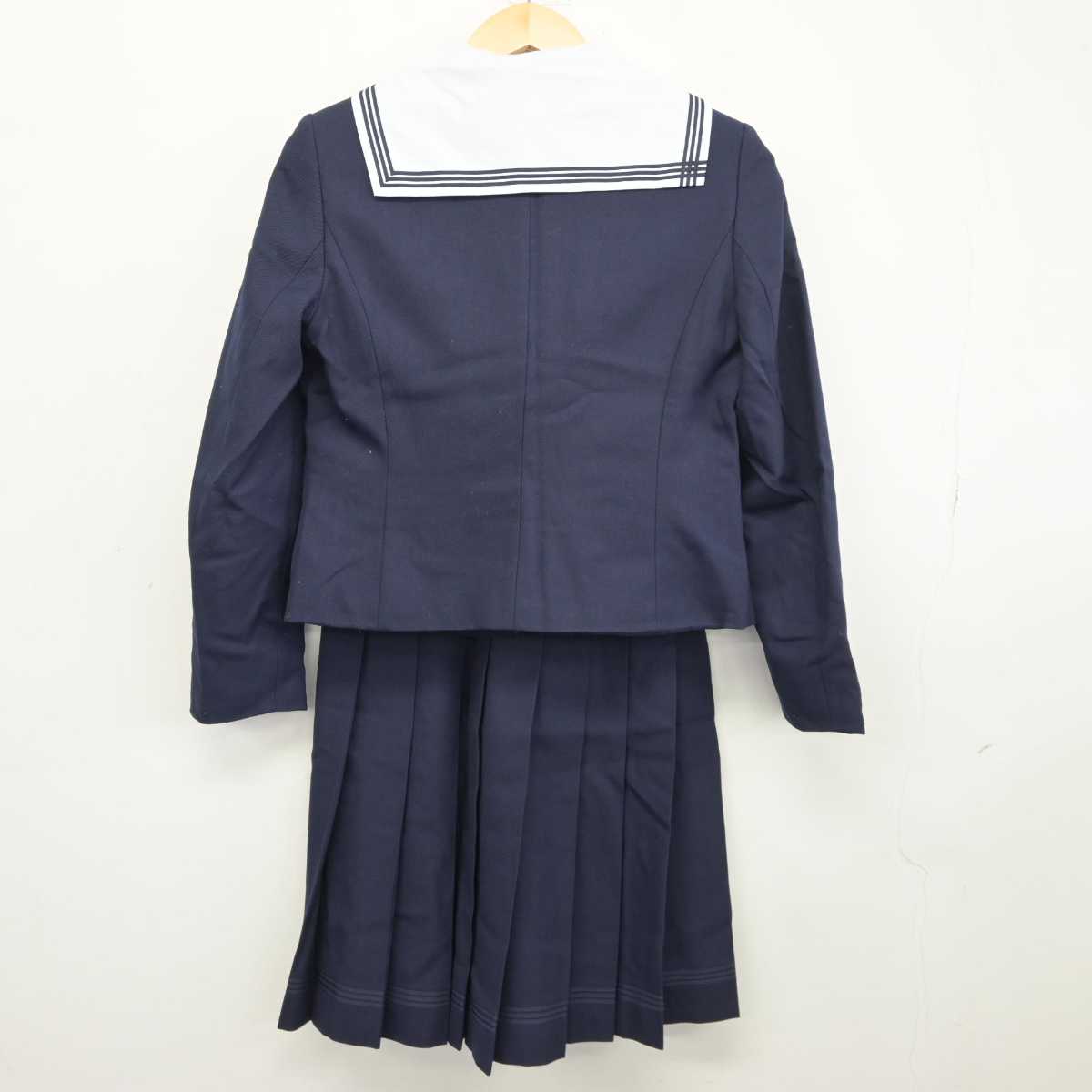 【中古】長崎県 活水高等学校 女子制服 3点 (ブレザー・セーラー服・スカート) sf046168