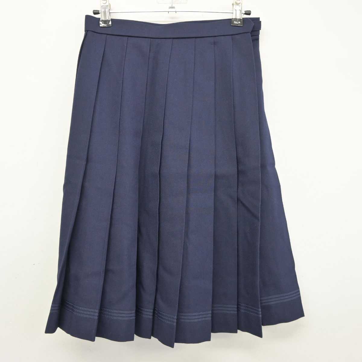 【中古】長崎県 活水高等学校 女子制服 3点 (ブレザー・セーラー服・スカート) sf046168