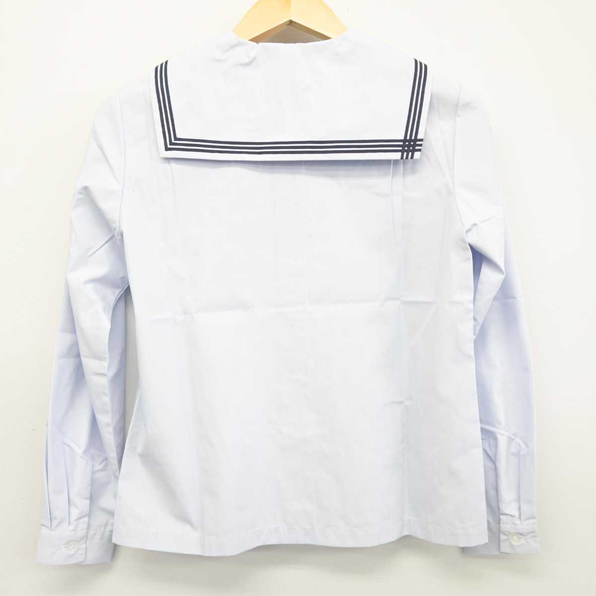 【中古】長崎県 活水高等学校 女子制服 2点 (ニット・セーラー服) sf046170