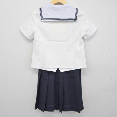 【中古】長崎県 活水高等学校 女子制服 2点 (セーラー服・スカート) sf046173