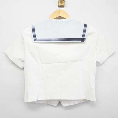 【中古】長崎県 活水高等学校 女子制服 2点 (ニットベスト・セーラー服) sf046174