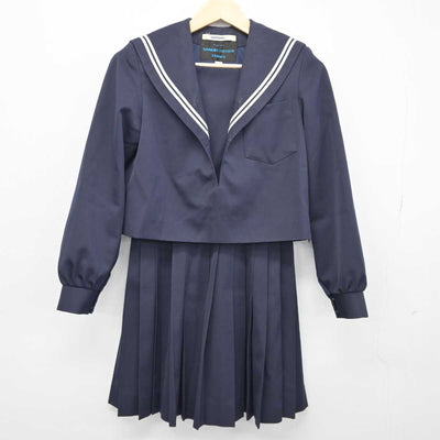 【中古】愛知県 中村高等学校 女子制服 2点 (セーラー服・スカート) sf046178